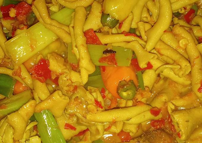 Bagaimana Menyiapkan Tumis usus pedas yang Sempurna