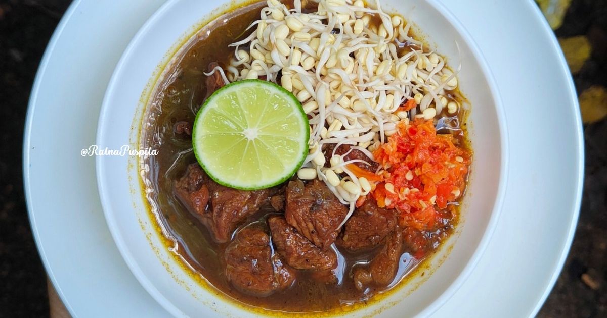 Rawon Sapi Bumbu Instan