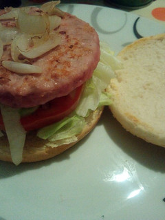 Una foto de Hamburguesa de pavo simple
