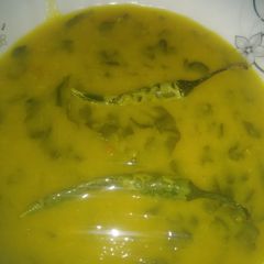Palak mong daal A picture of Palak mong daal.