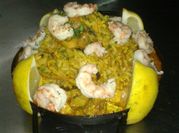Una foto de arroz, choritos