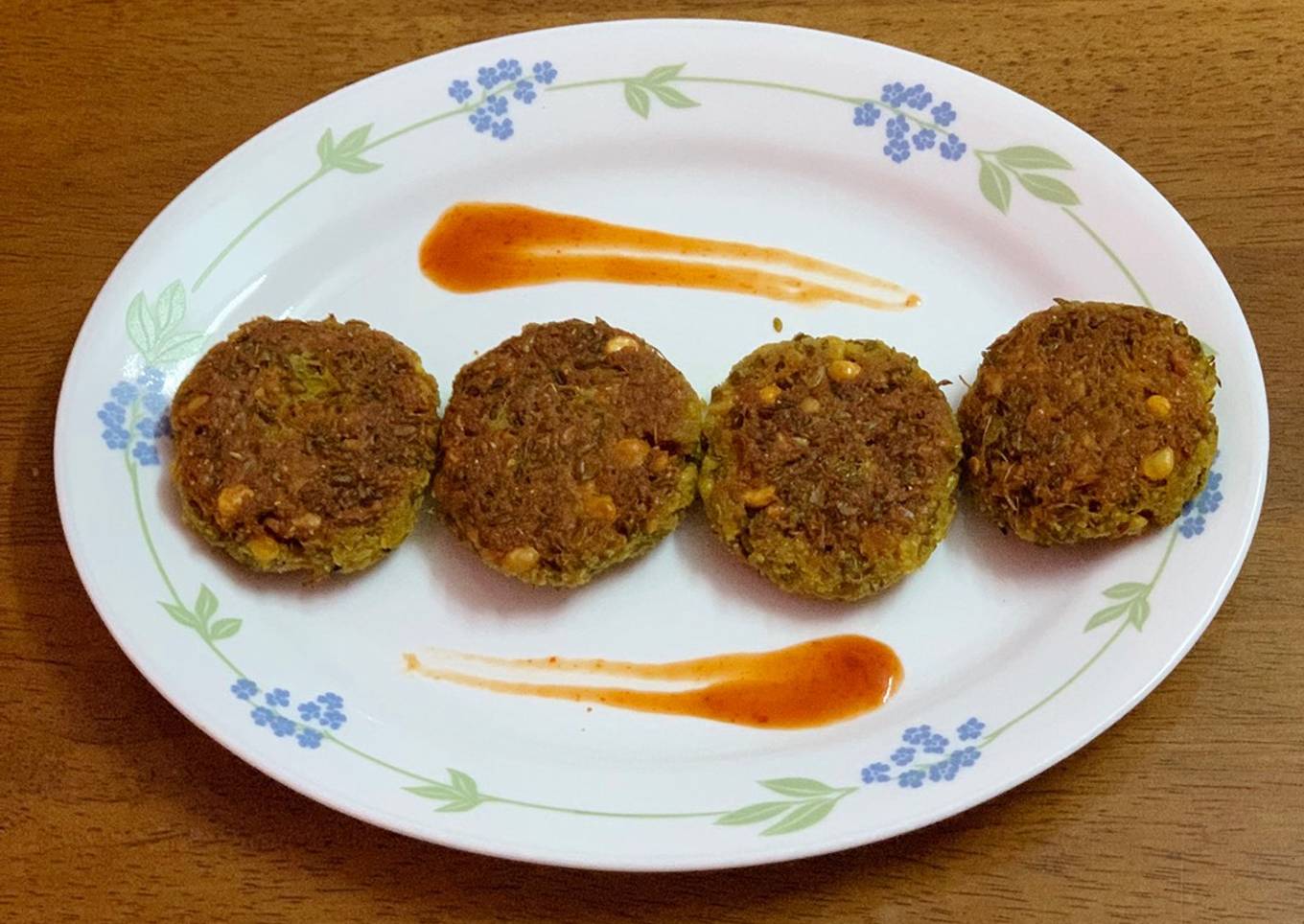 Chival/chiu sabji ke vade
