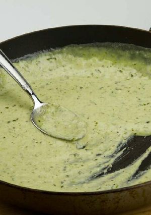 Foto resep Creammy pesto sauce for pasta