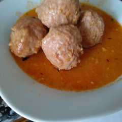 Foto principal de Albóndigas de pollo en salsa