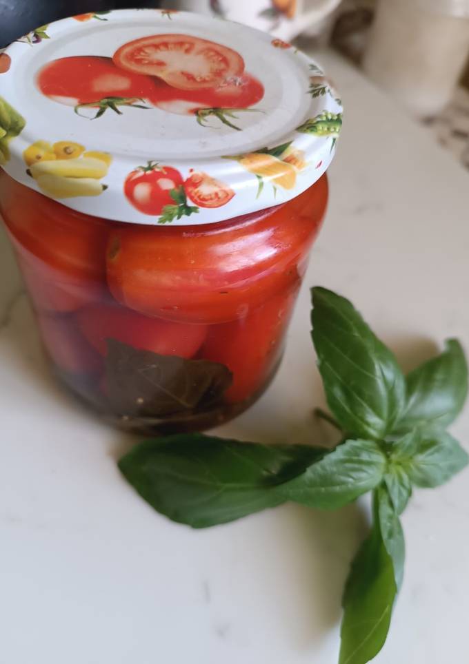 🍅 Помідори мариновані з базиліком