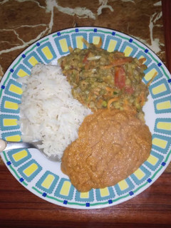 A picture of Groundnut Sauce... A Ugandan recipe.