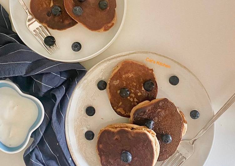 Panquecas de Mirtilos