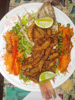 Una foto de Mojarra nipón style
