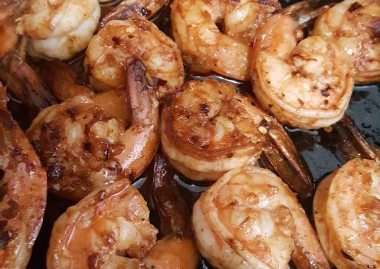 Smoky Lime Garlic Shrimp