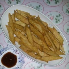 Khasta namak paray A picture of Khasta namak paray.
