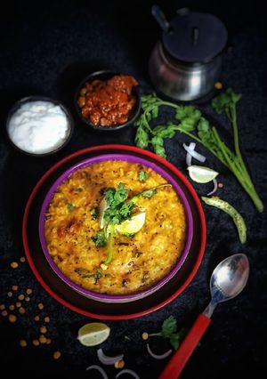 A picture of Mix Dal khichdi.