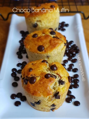 Langkah Gampang Membuat Resep Choco Banana Muffin yang Bikin Ngiler Anti Ribet, Sempurna