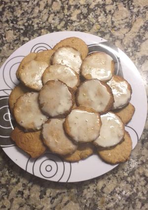 Una foto de Galletitas de limón integrales