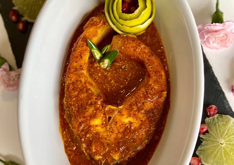 Get Fresh With Mustard fish curry  #mycookbook