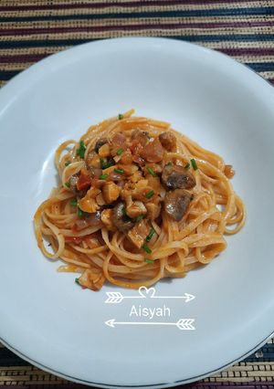 Foto resep Spageti saus tomat