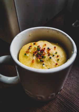 Una foto de Mug Cake de naranja 🍊