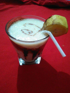A picture of Banana shake.