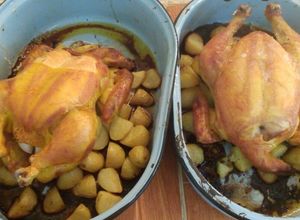 Una foto de Pollo en Suero de Leche al Horno (ButterMilk)