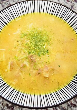 صورة لوصفة شوربة بيضاء