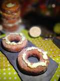 Cronuts rellenos de Crema a la Lima y Canela