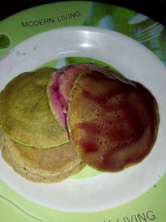 Foto resep Pancake cinnamon dan pandan