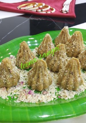 A picture of Panchmel dal Modak.