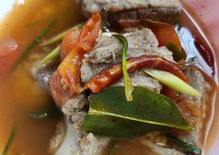 ต้มแซ่บซี่โครงหมู