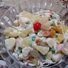 A picture of Russian salad.