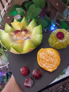 عکسی از دستور سالاد میوه