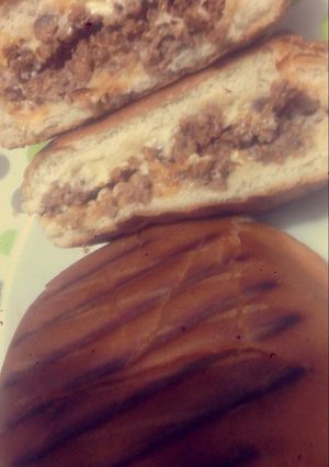 صورة لوصفة برجر باللحم 🍔