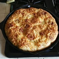 A picture of Pepperoni Stuffed Garlic Butter Rolls (or Knots).