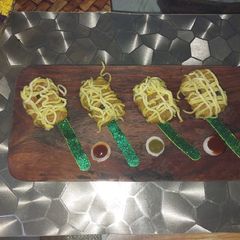 A picture of Maggi chopsticks.