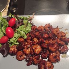 A picture of Honey Garlic Shrimp.