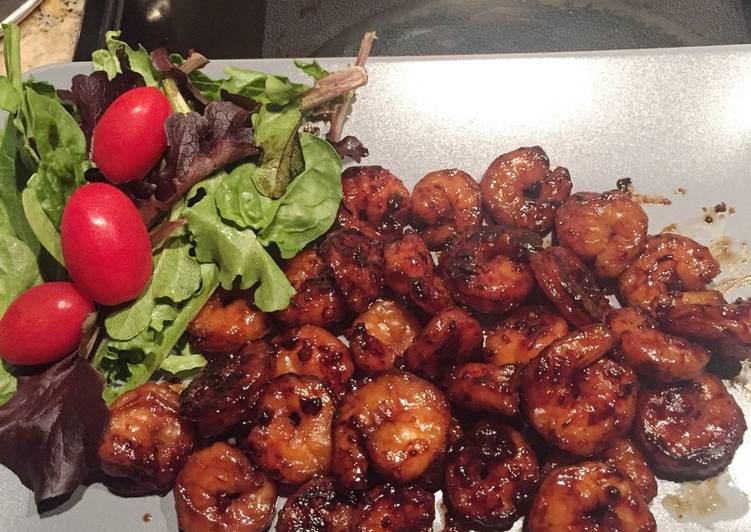 Recipe of Speedy Honey Garlic Shrimp