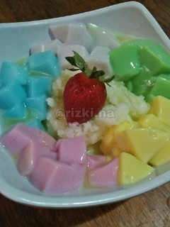 Foto resep Es Jelly Pelangi