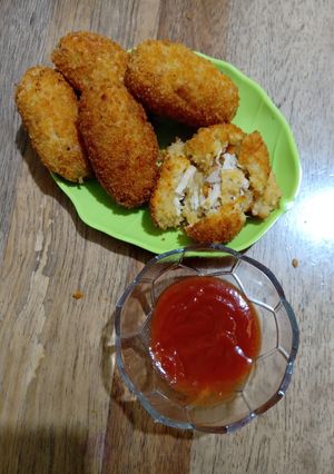 Foto resep Kroket kentang ayam suwir