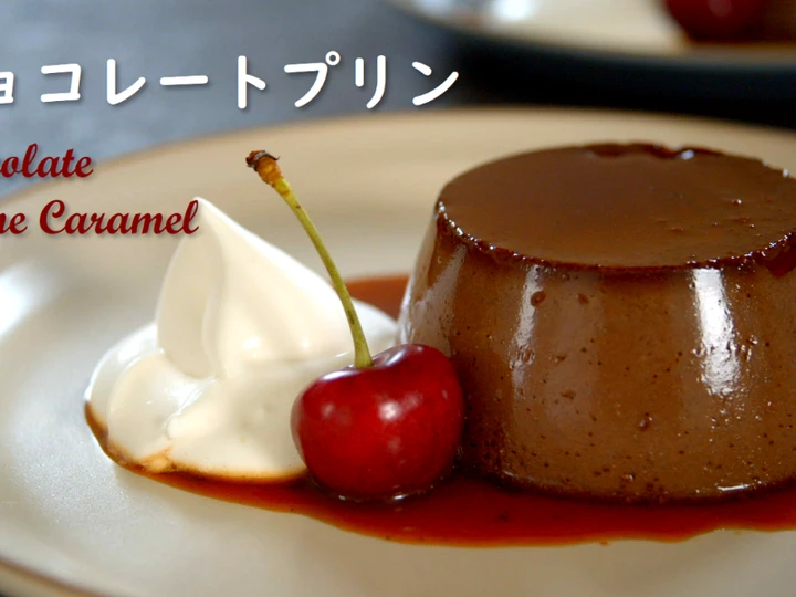 Recipe Chocolate Creme Caramel (Chocolate Custard Pudding) the Delicious Perfect