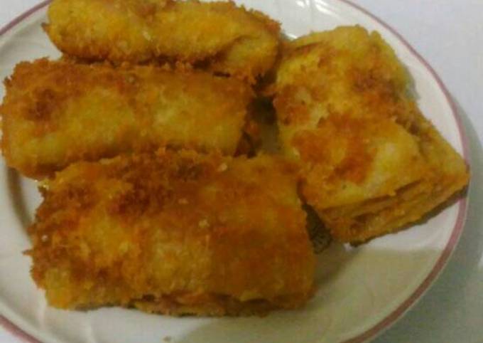 Resep Risol sayuran #bisa buat dagang, Enak