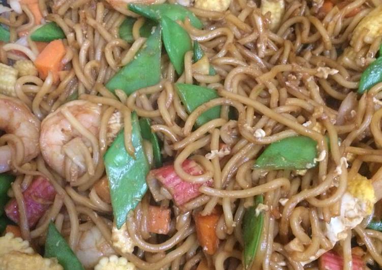 Recipe of Homemade Thai-style stir fry noodle