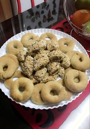 صورة لوصفة كعك ومقروطه