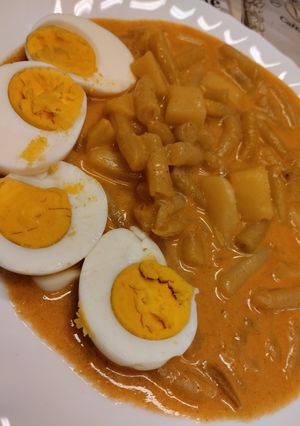 Sárgahüvelyű babfőzelék recept fotója
