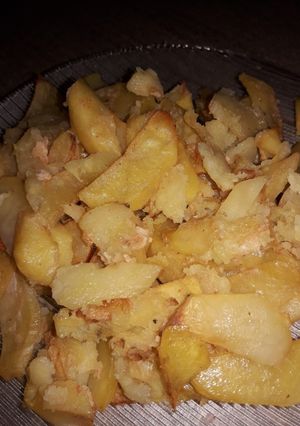 Una foto de Papas fritas sin ninguna gota de Aceite