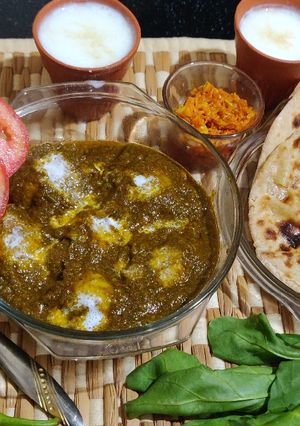 હરિયાલા દમ આલુ(Hariyali Dum Aloo Recipe in Gujarati) રેસીપી મુખ્ય ફોટો