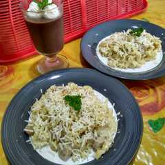 รูปของ Macaroni Carbonara