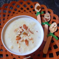 A picture of Little millet kheer - for vrat (fast).