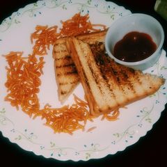 A picture of Smoky Grilled Paneer_Cheese Sandwich.