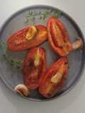 Tomates al ajillo
