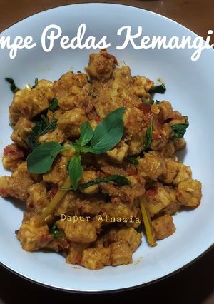 Foto resep Tempe Pedas Kemangi