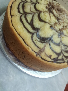 A picture of Marble tea cake.