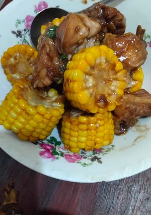 Foto resep Ayam Jagung saus mentega